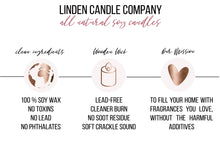 Load image into Gallery viewer, Cucumber and Green Tea Organic Soy Candle