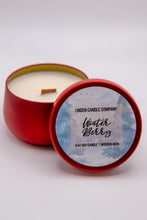 Load image into Gallery viewer, Winter Berry 4oz Luxury Candle Tin
