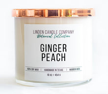 Load image into Gallery viewer, Ginger Peach Organic Soy Candle