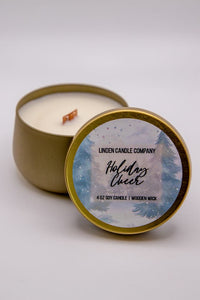 Holiday Cheer 4oz Luxury Candle Tin