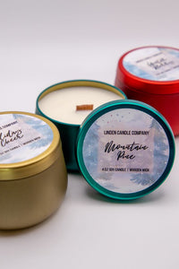 Holiday Cheer 4oz Luxury Candle Tin
