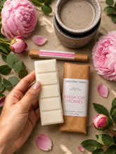 Load image into Gallery viewer, Fresh Cut Peony Wax Melt Bar