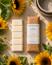 Load image into Gallery viewer, Wild Sunflowers Wax Melt Bar