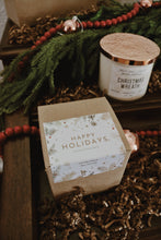 Load image into Gallery viewer, Pick 1 or 2 Personalized Holiday Candle Gift Box