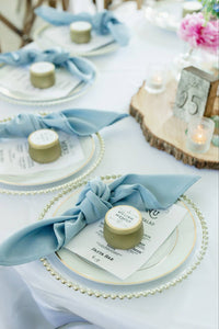 Personalized Wedding Favor Candles – Custom Soy Candle Gifts for Guests