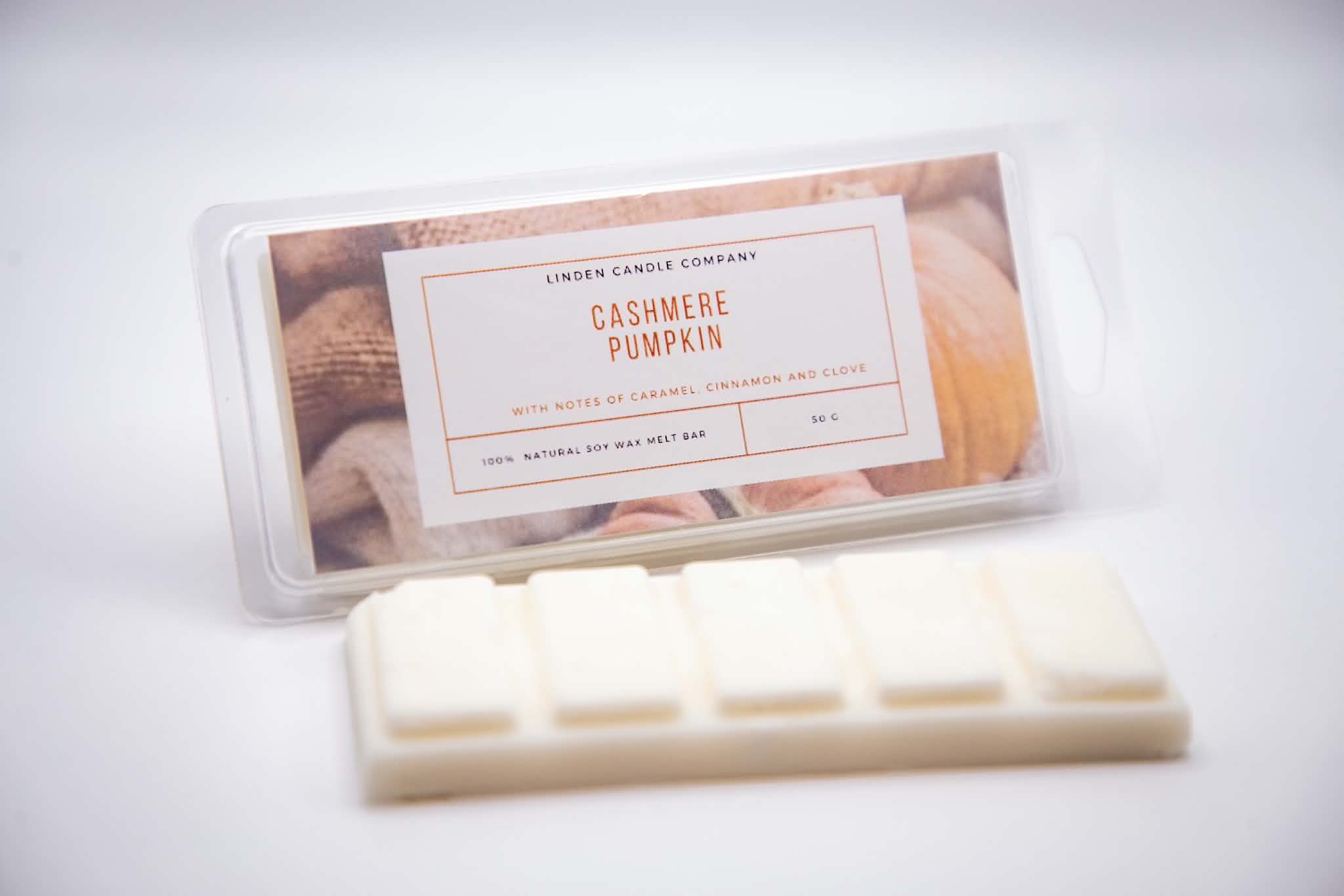 Cashmere Pumpkin Wax Melt Snap Bar