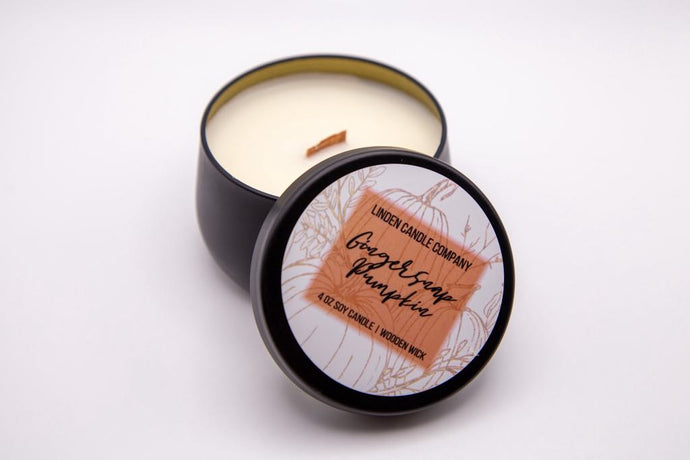 Gingersnap Pumpkin 4oz Luxury Candle
