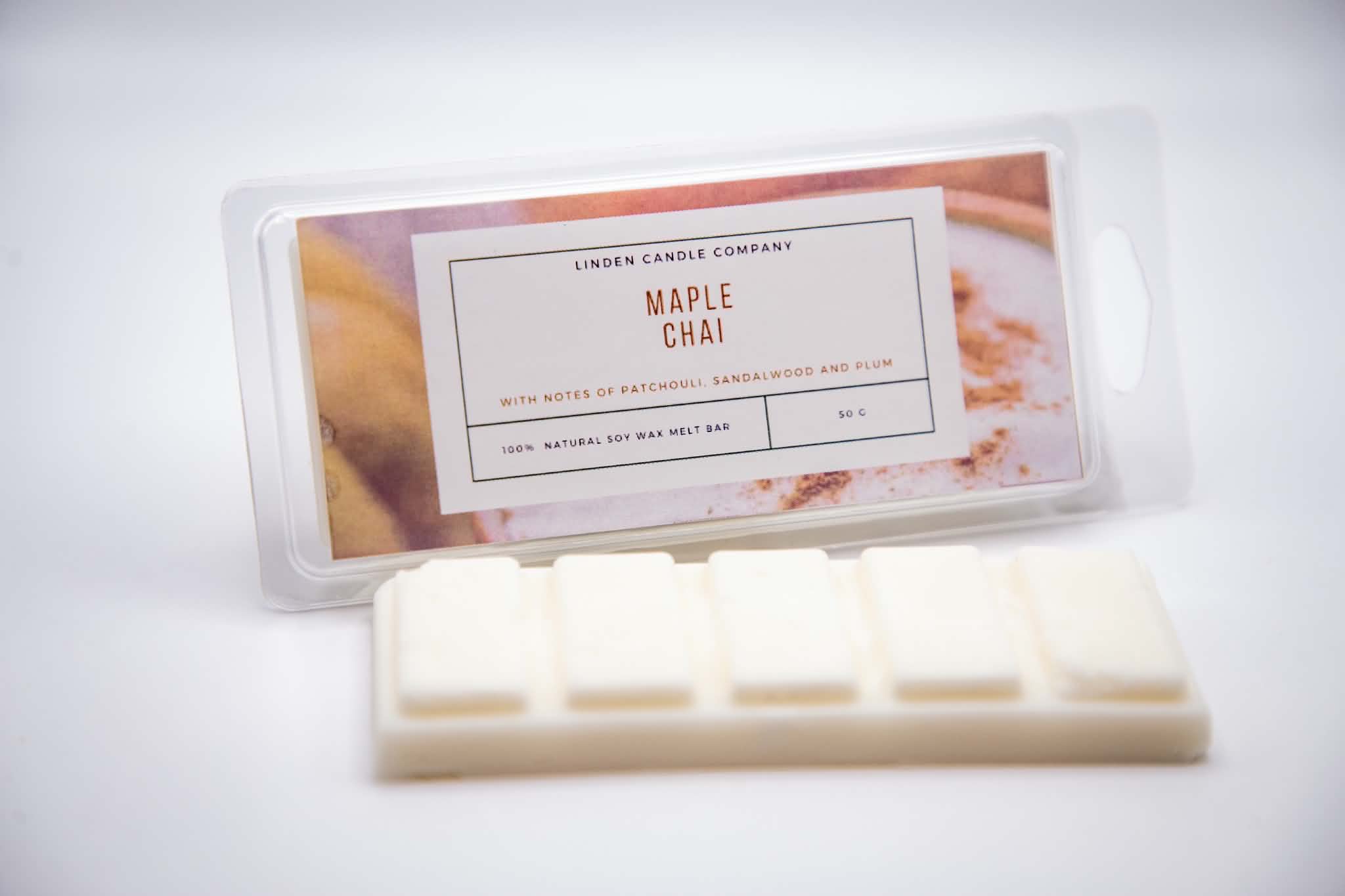 Maple Chai Wax Melt Snap Bar