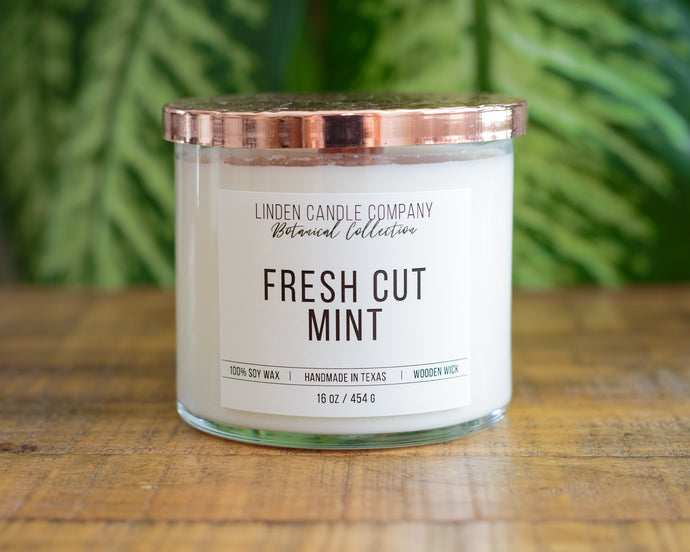 Fresh Cut Mint 16oz Candle