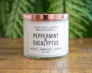 Peppermint & Eucalyptus 16oz Candle