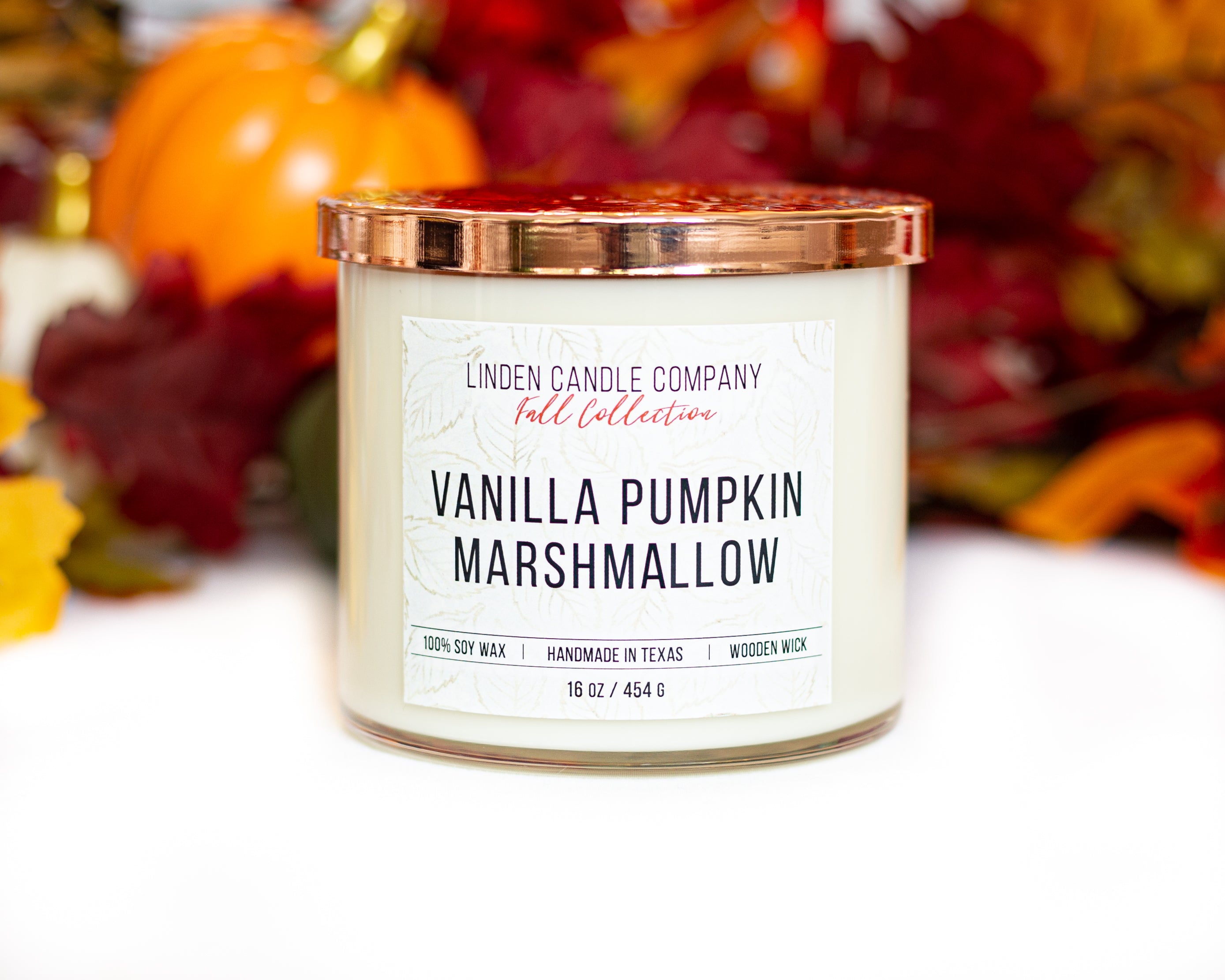 Vanilla Pumpkin Marshmallow 16oz Candle