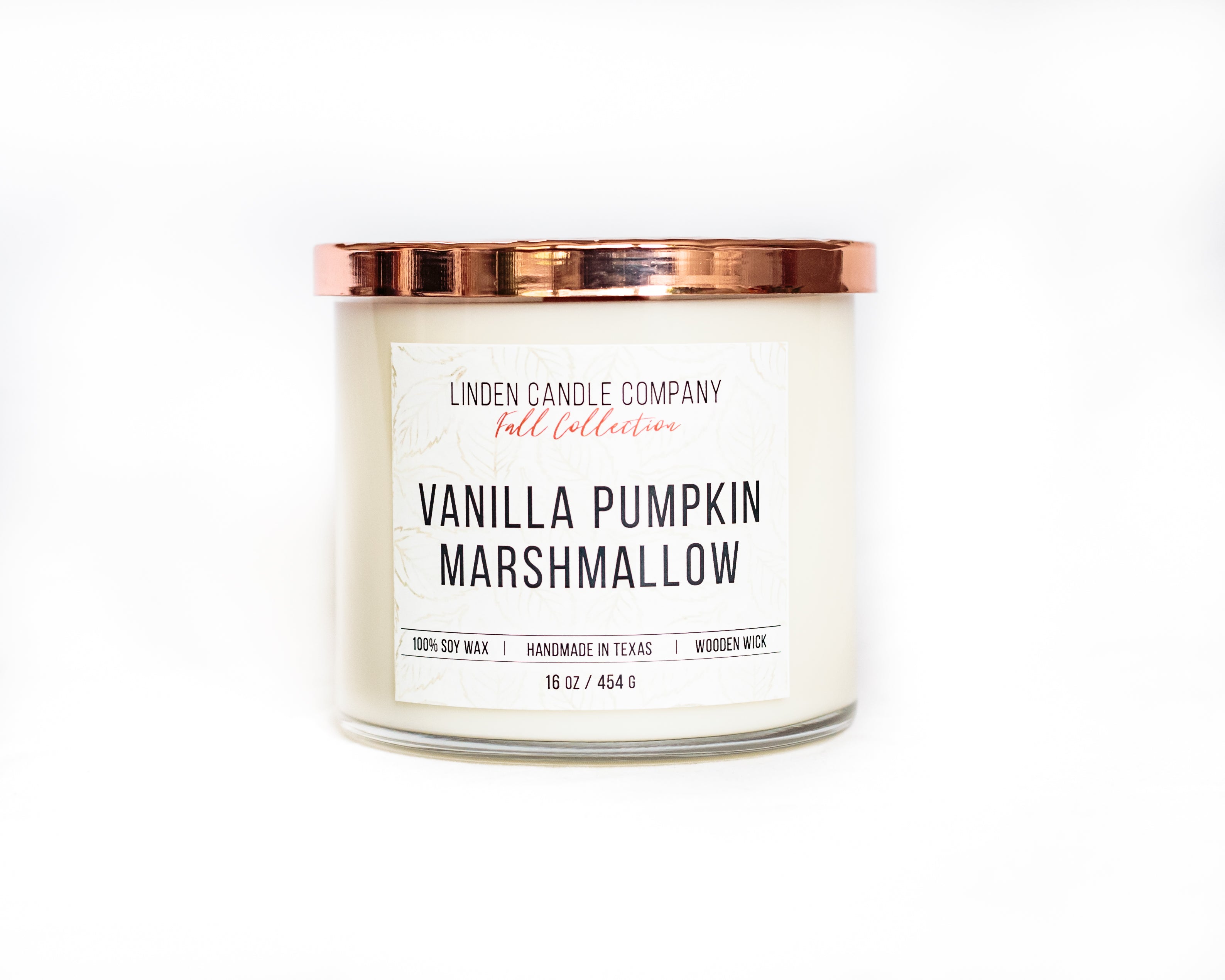 Vanilla Pumpkin Marshmallow 16oz Candle