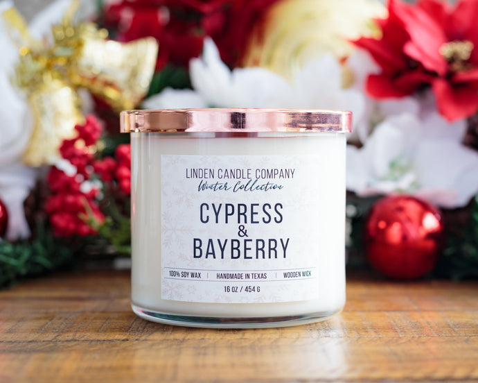 Cypress & Bayberry 16oz Candle