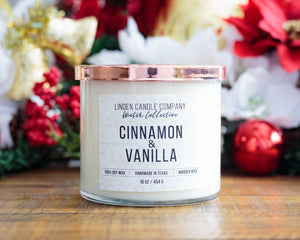 Cinnamon & Vanilla 16oz Candle